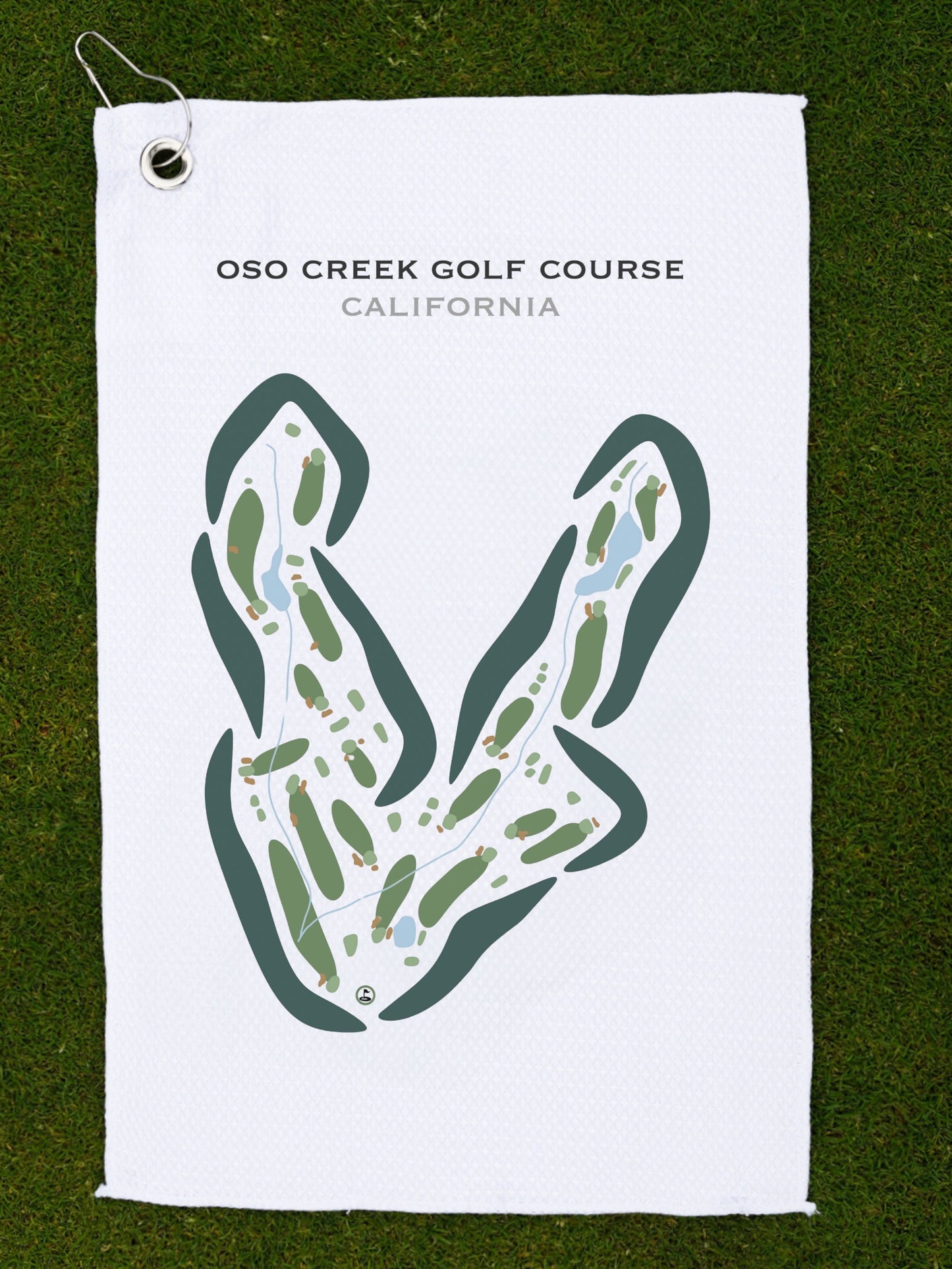 Oso Creek Golf Course, California - Printed Golf Courses