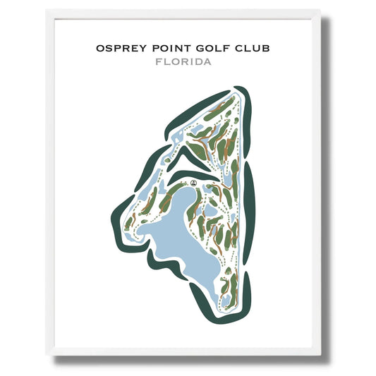 Osprey Point Golf Club, Florida - Printed Golf Courses