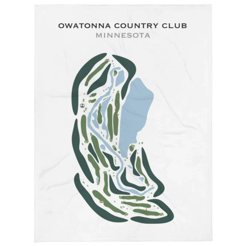 Owatonna Country Club, Minnesota - Printed Golf Courses