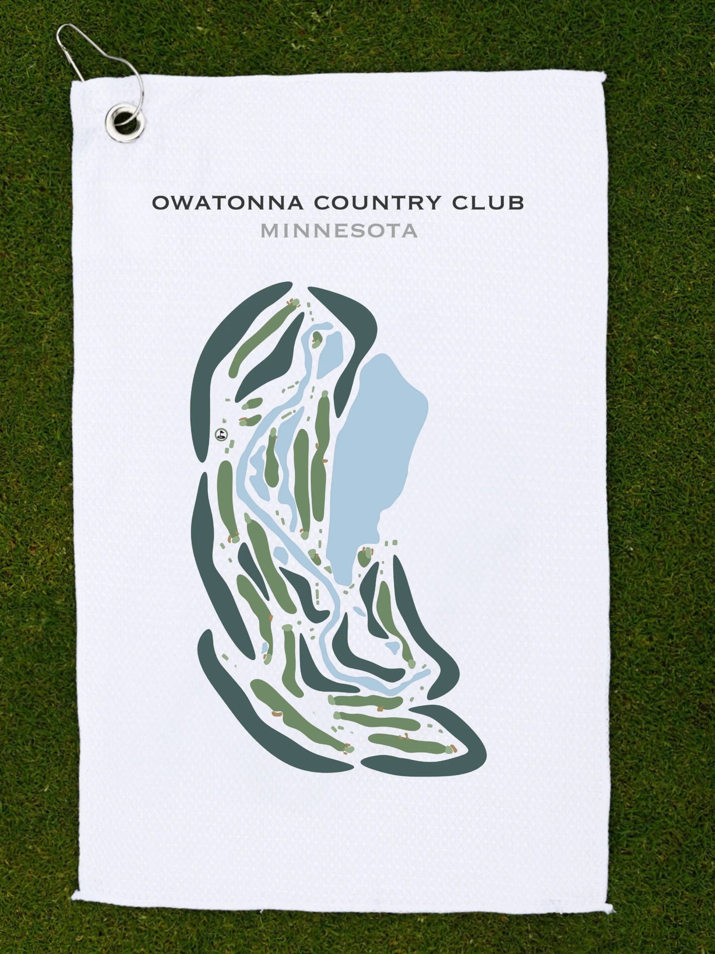 Owatonna Country Club, Minnesota - Printed Golf Courses