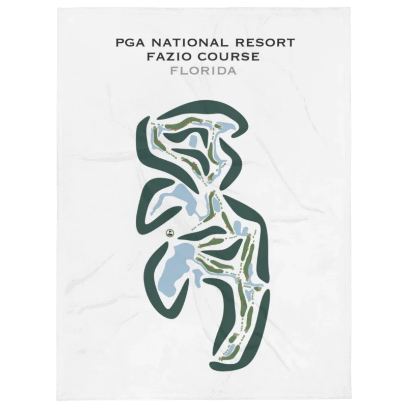 PGA National Resort, Fazio Course, Florida - Printed Golf Courses