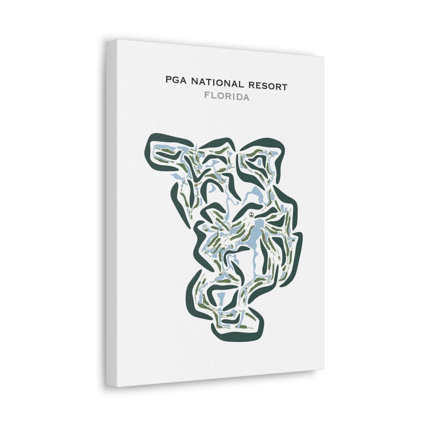 PGA National Resort, Palm Beach Gardens, Florida - Printed Golf Courses