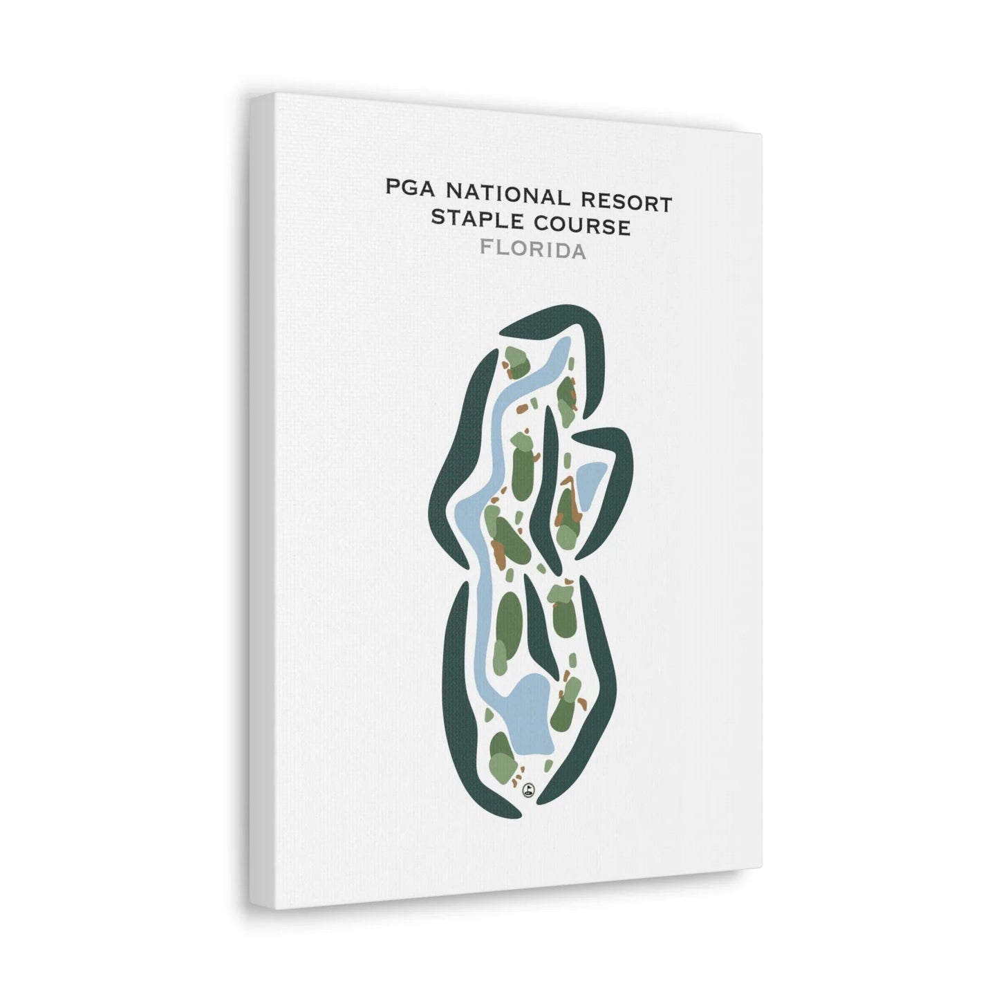 PGA National Resort, Staple Course, Florida - Printed Golf Courses