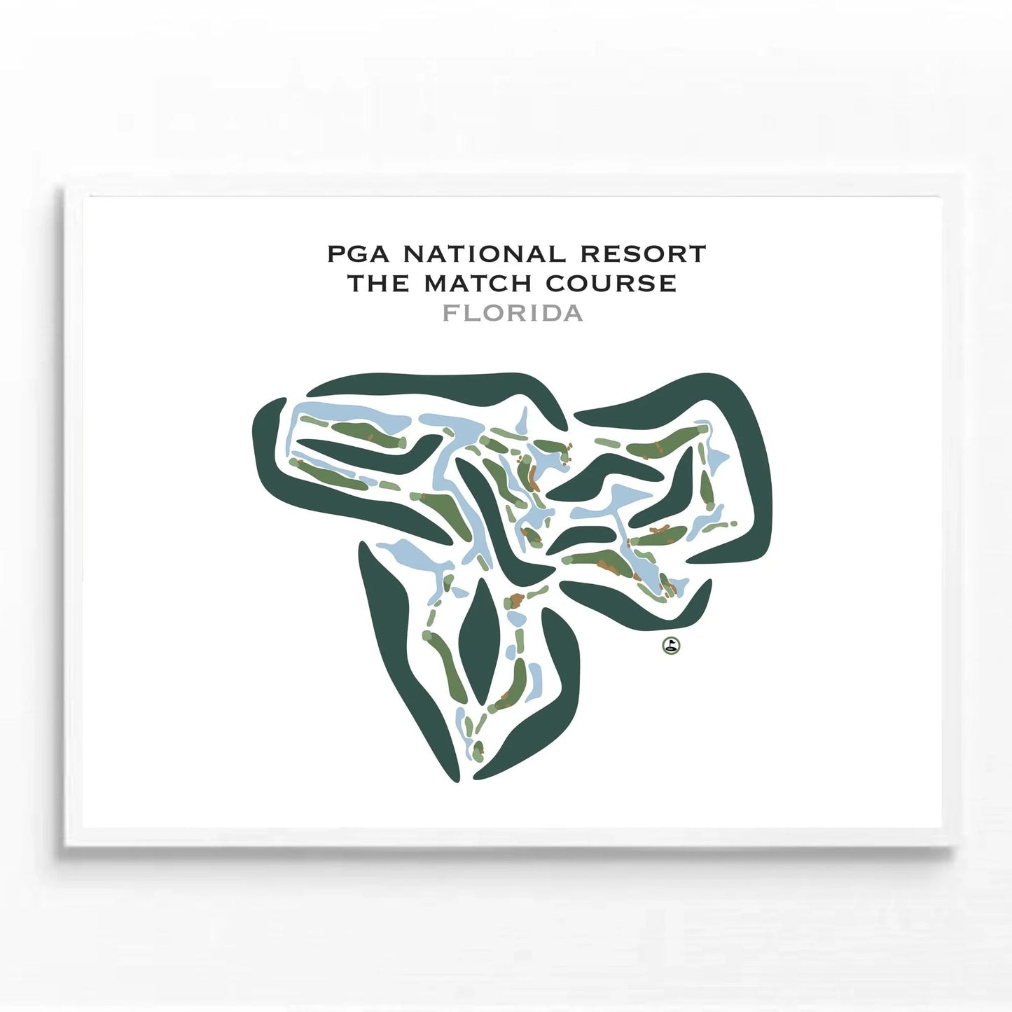 PGA National Resort, The Match Course, Florida - Printed Golf Courses