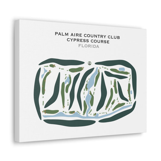 Palm Aire Country Club - Cypress Course, Florida - Printed Golf Courses