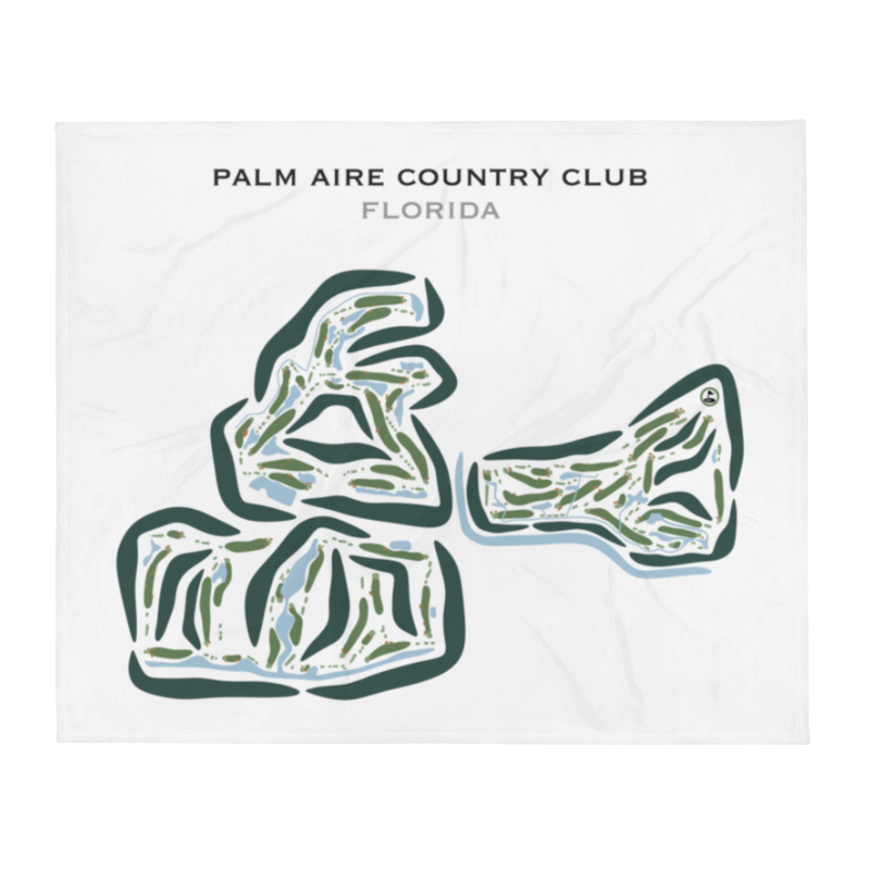 Palm Aire Country Club, Florida - Printed Golf Courses