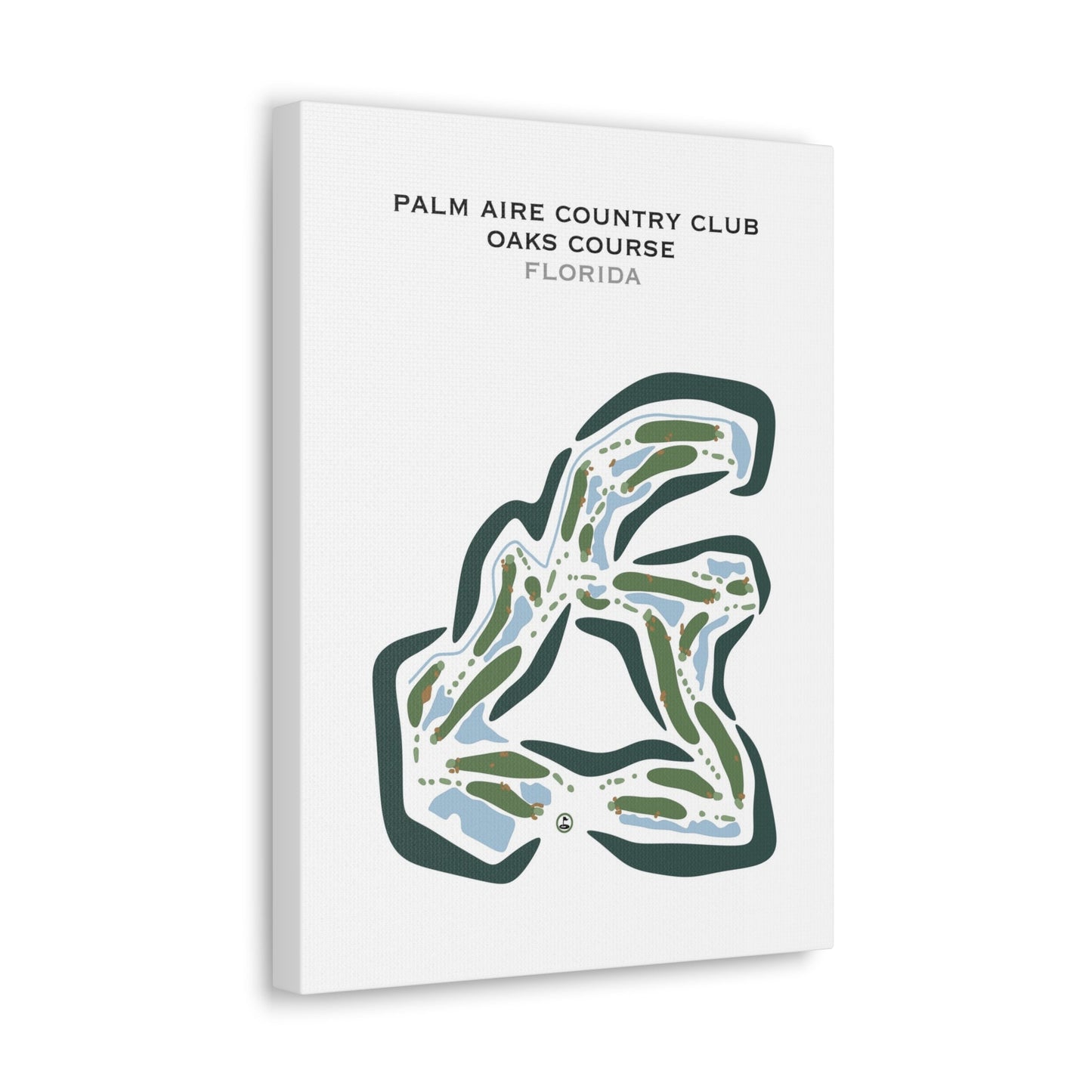 Palm Aire Country Club - Oaks Course, Florida - Printed Golf Courses