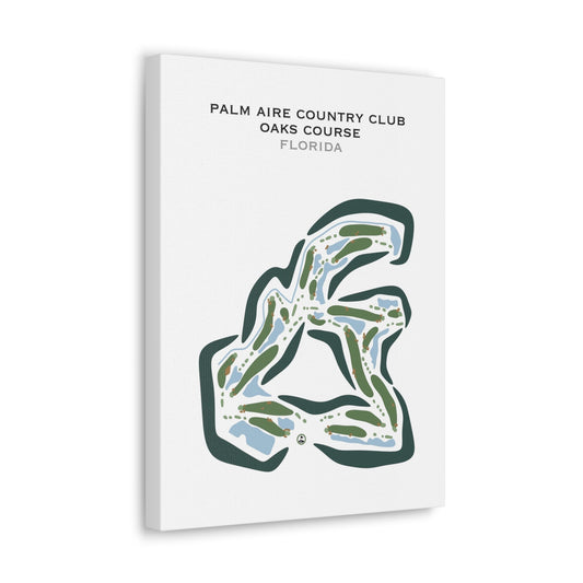 Palm Aire Country Club - Oaks Course, Florida - Printed Golf Courses