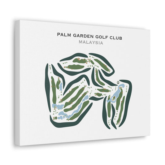 Palm Garden Golf Club, Malaysia - Printed Golf Courses
