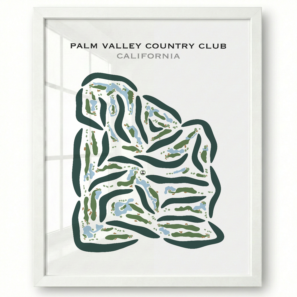 Palm Valley Country Club, California - Printed Golf Course