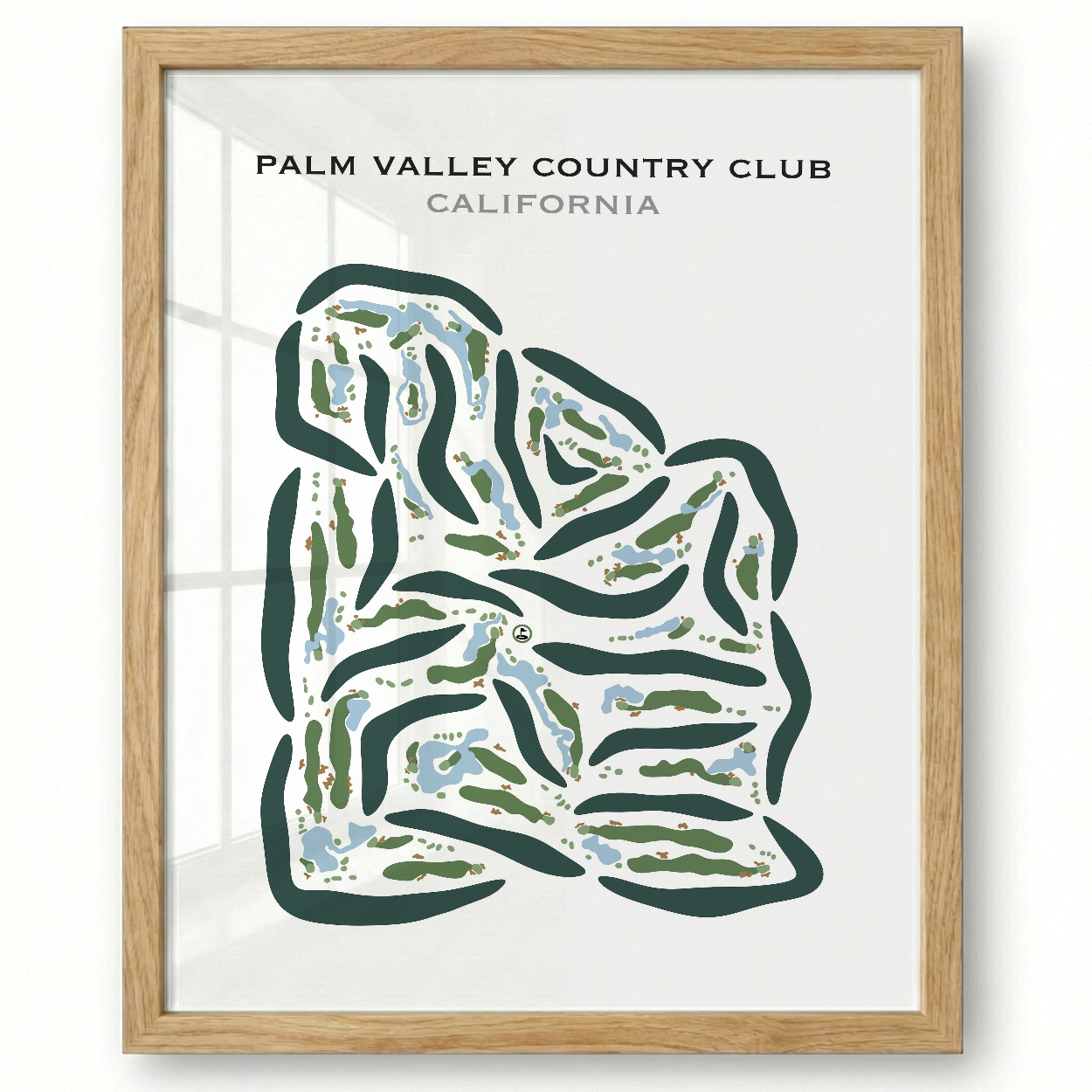 Palm Valley Country Club, California - Printed Golf Course