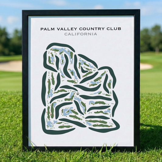 Palm Valley Country Club, California - Printed Golf Course