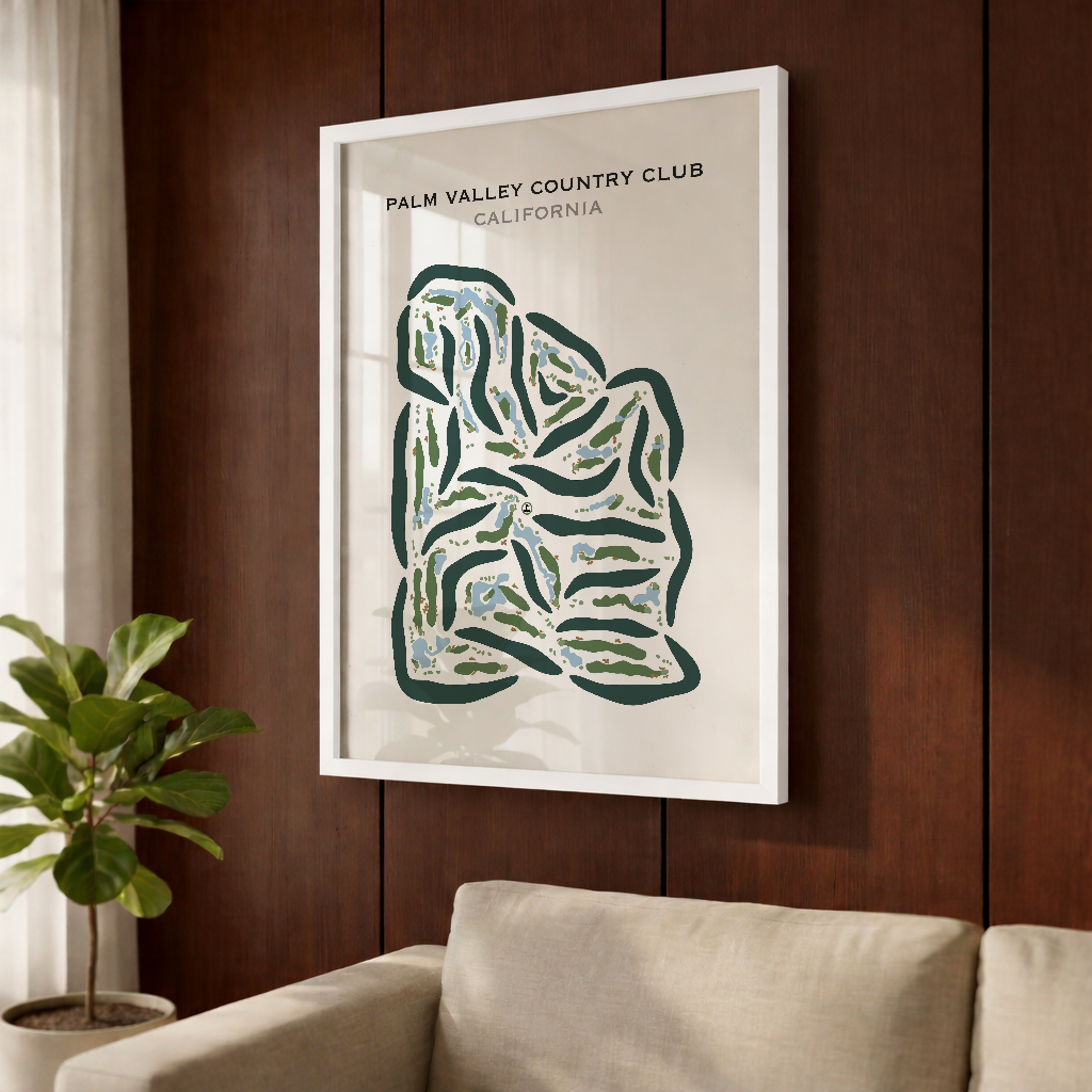 Palm Valley Country Club, California - Printed Golf Course