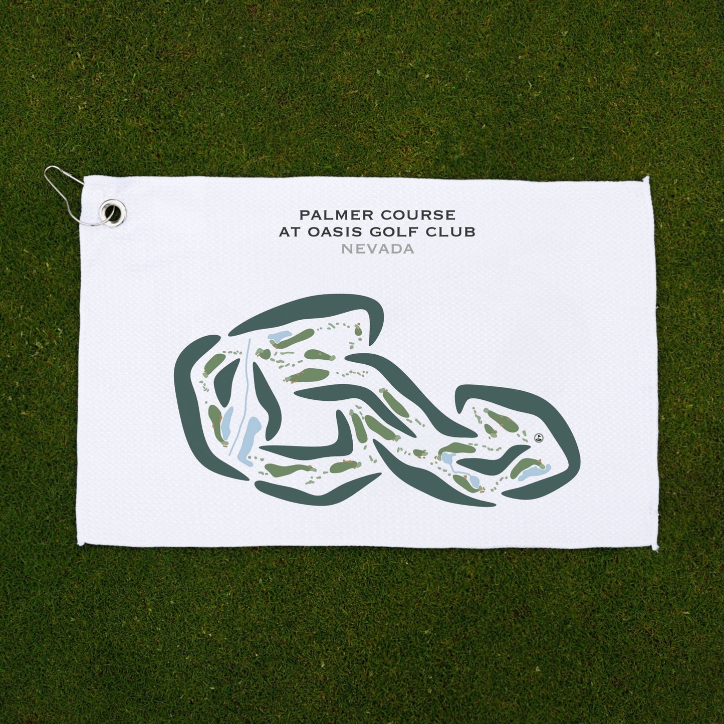 Palmer Course At Oasis Golf Club, Nevada - Printed Golf Courses