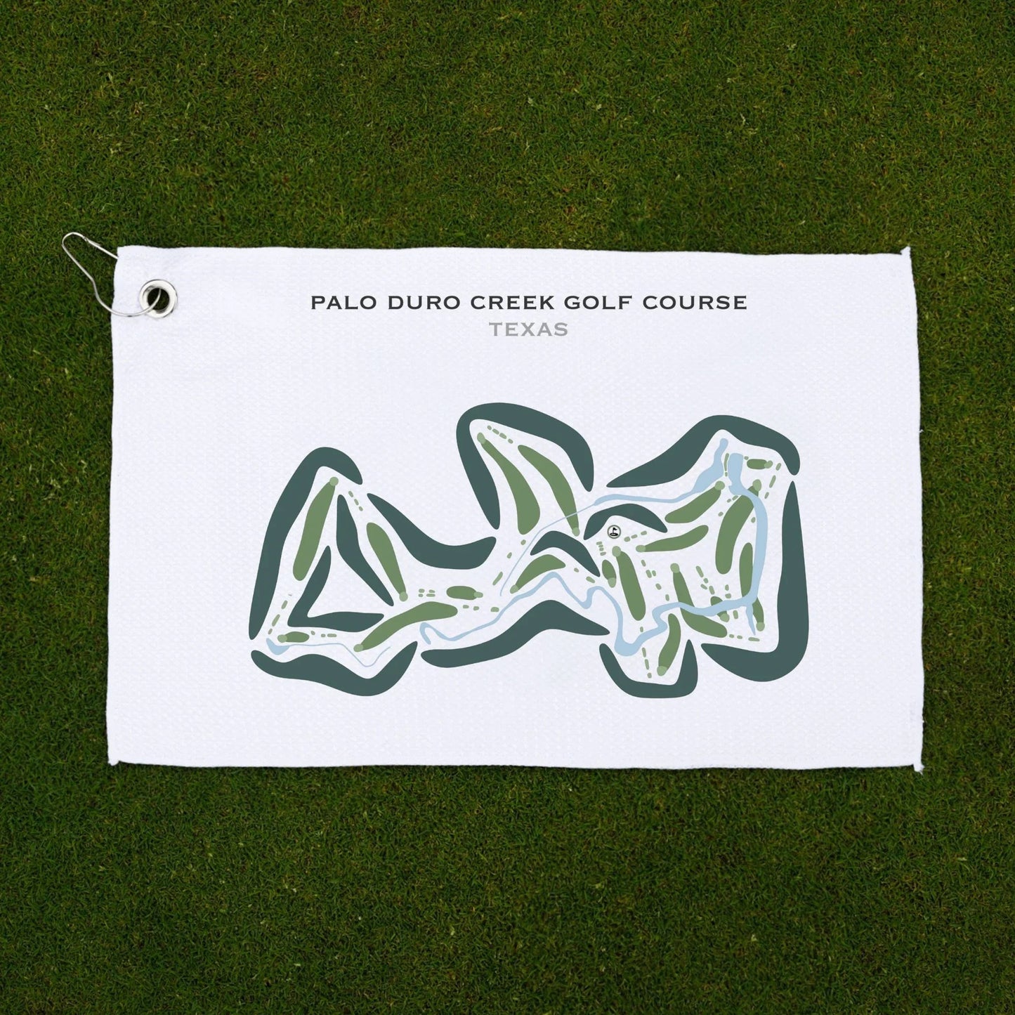 Palo Duro Creek Golf Course, Texas - Printed Golf Courses
