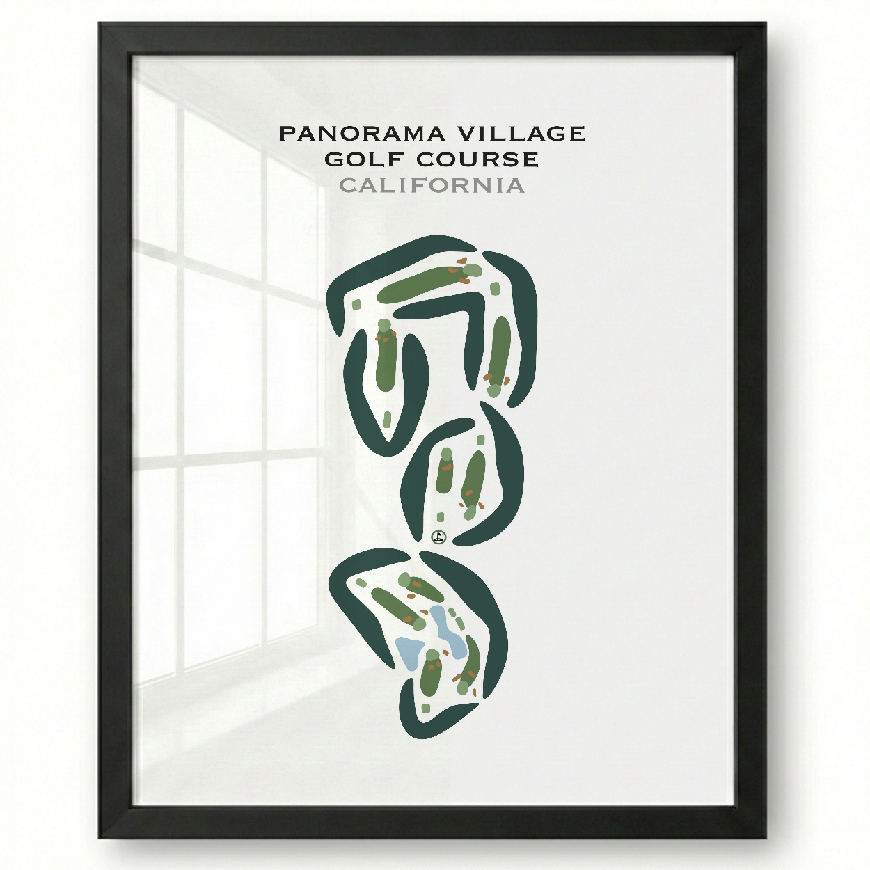 Panorama Village Golf Course, California - Printed Golf Courses