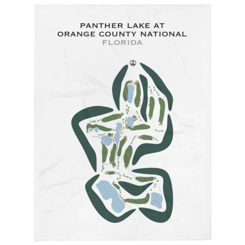 Panther Lake at Orange County National, Florida - Printed Golf Courses