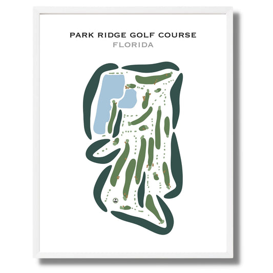 Park Ridge Golf Course, Florida - Printed Golf Courses