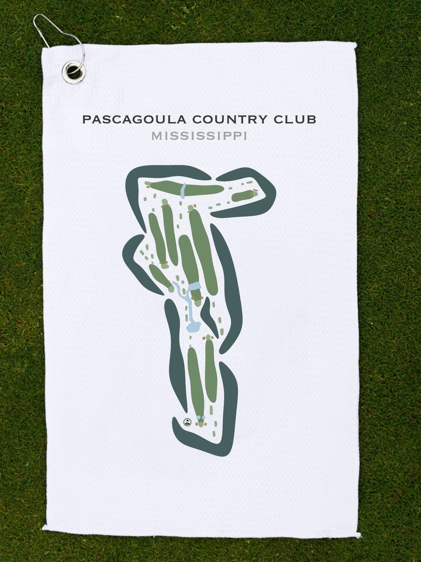 Pascagoula Country Club, Mississippi - Printed Golf Courses