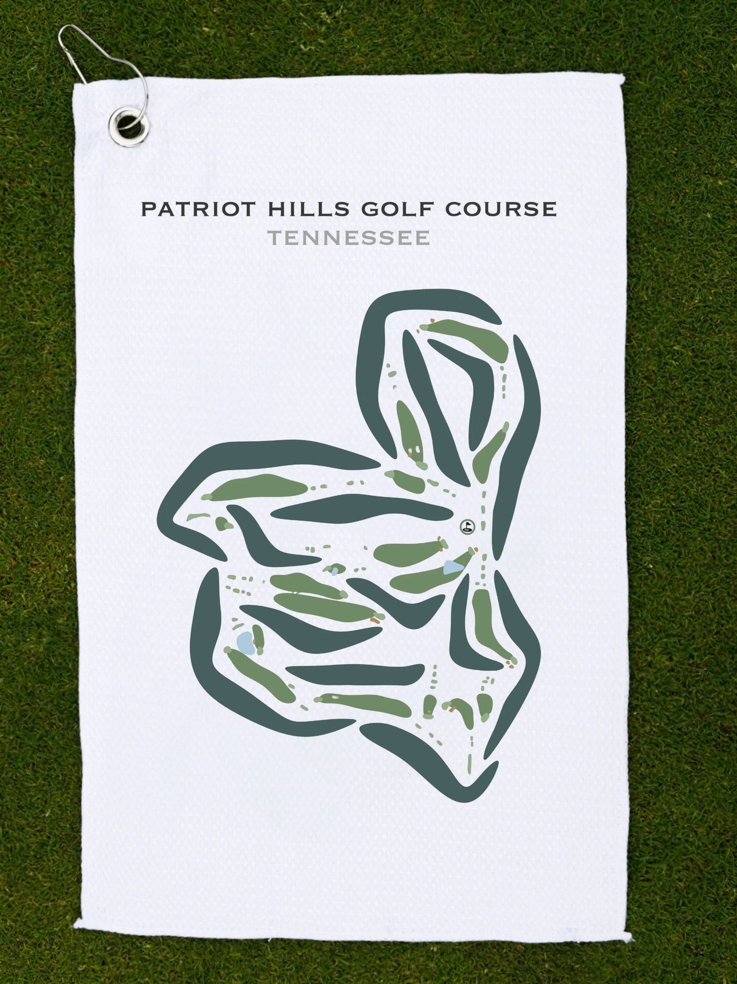 Patriot Hills Golf Course, Tennessee - Printed Golf Courses