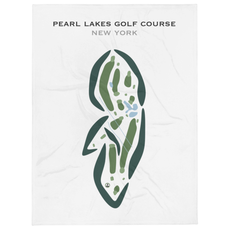 Pearl Lakes Golf Course, New York - Printed Golf Courses