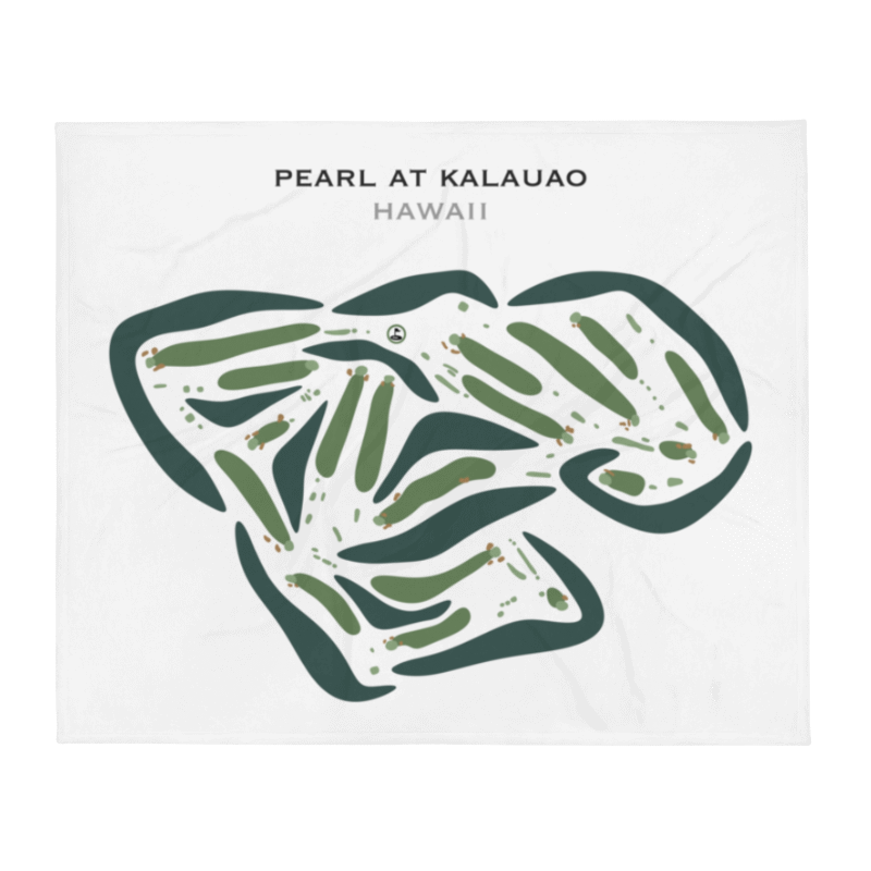 Pearl At Kalauao, Hawaii - Printed Golf Courses