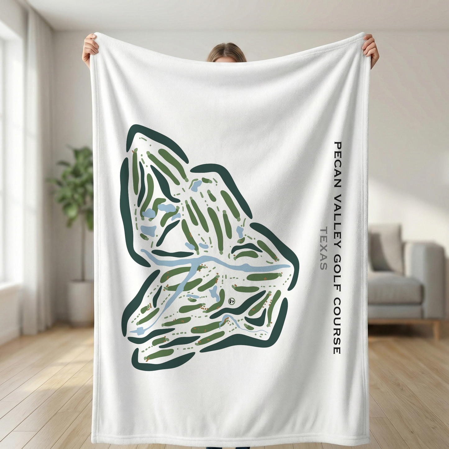 Pecan Valley Golf Course, Texas - Printed Golf Courses