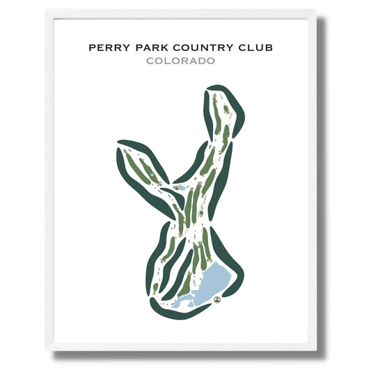 Perry Park Country Club, Colorado - Printed Golf Courses