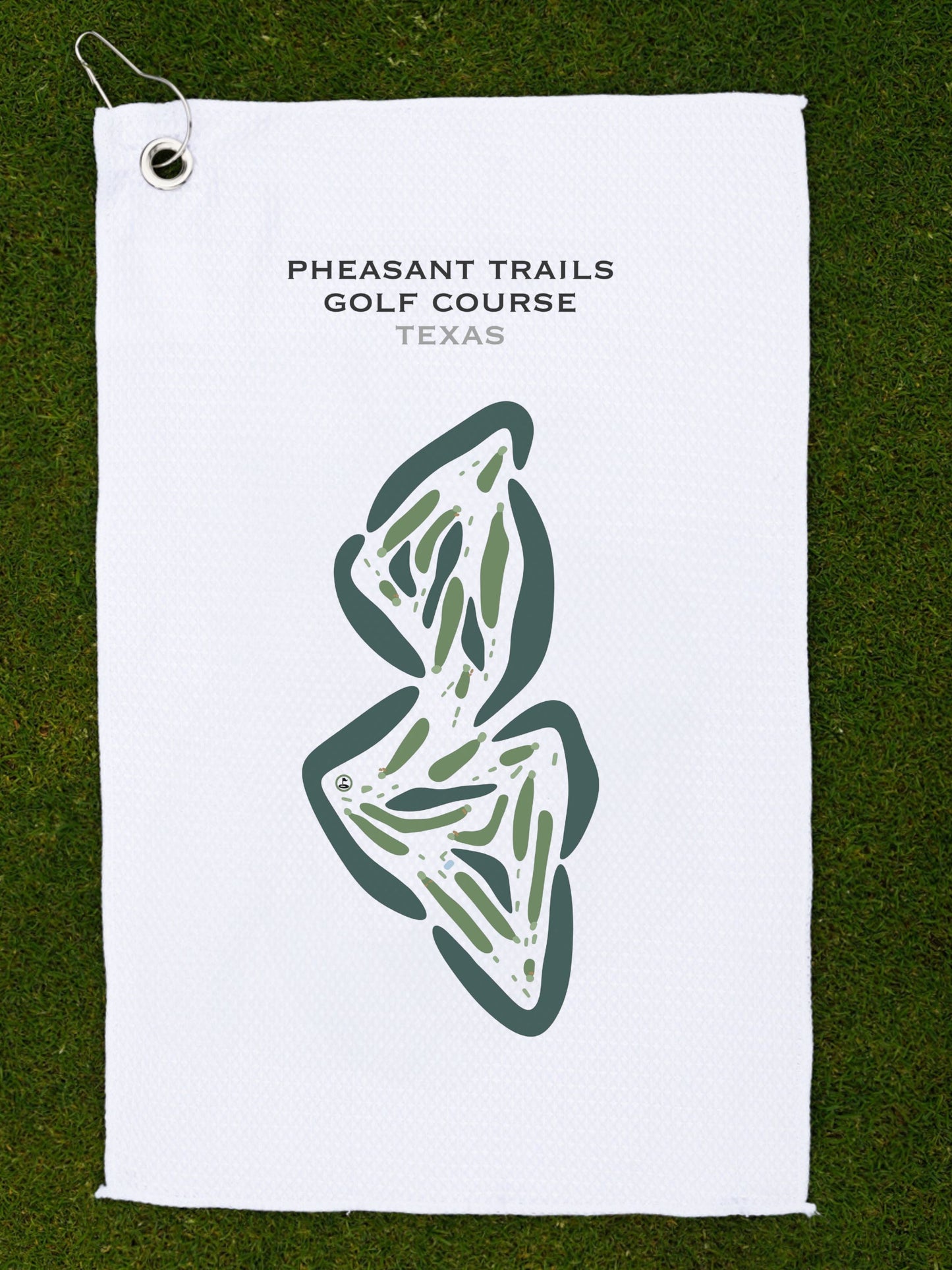 Pheasant Trails Golf Course, Texas - Printed Golf Courses