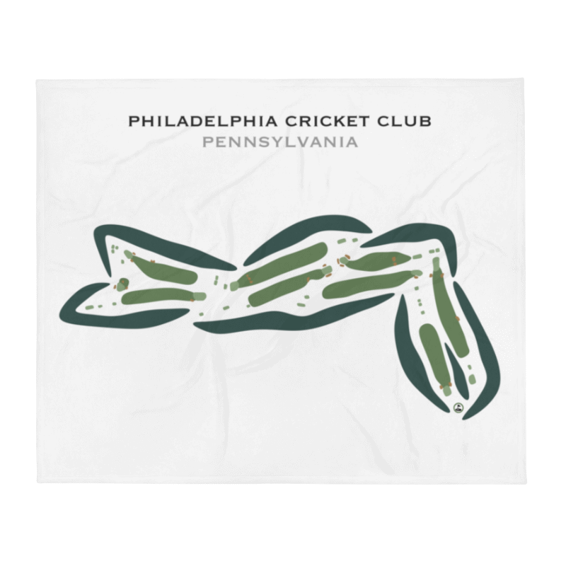 Philadelphia Cricket Club, Pennsylvania - Printed Golf Courses