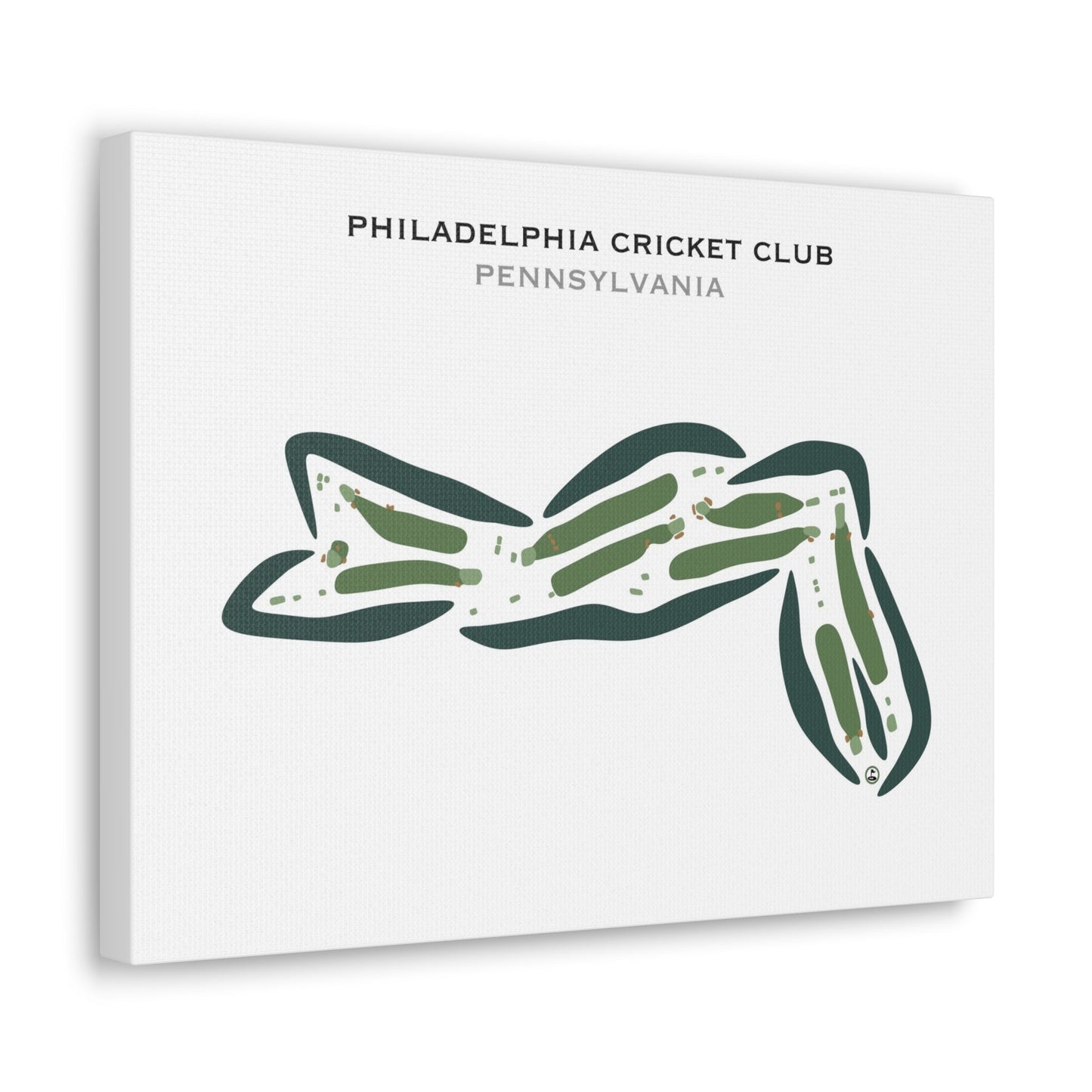 Philadelphia Cricket Club, Pennsylvania - Printed Golf Courses