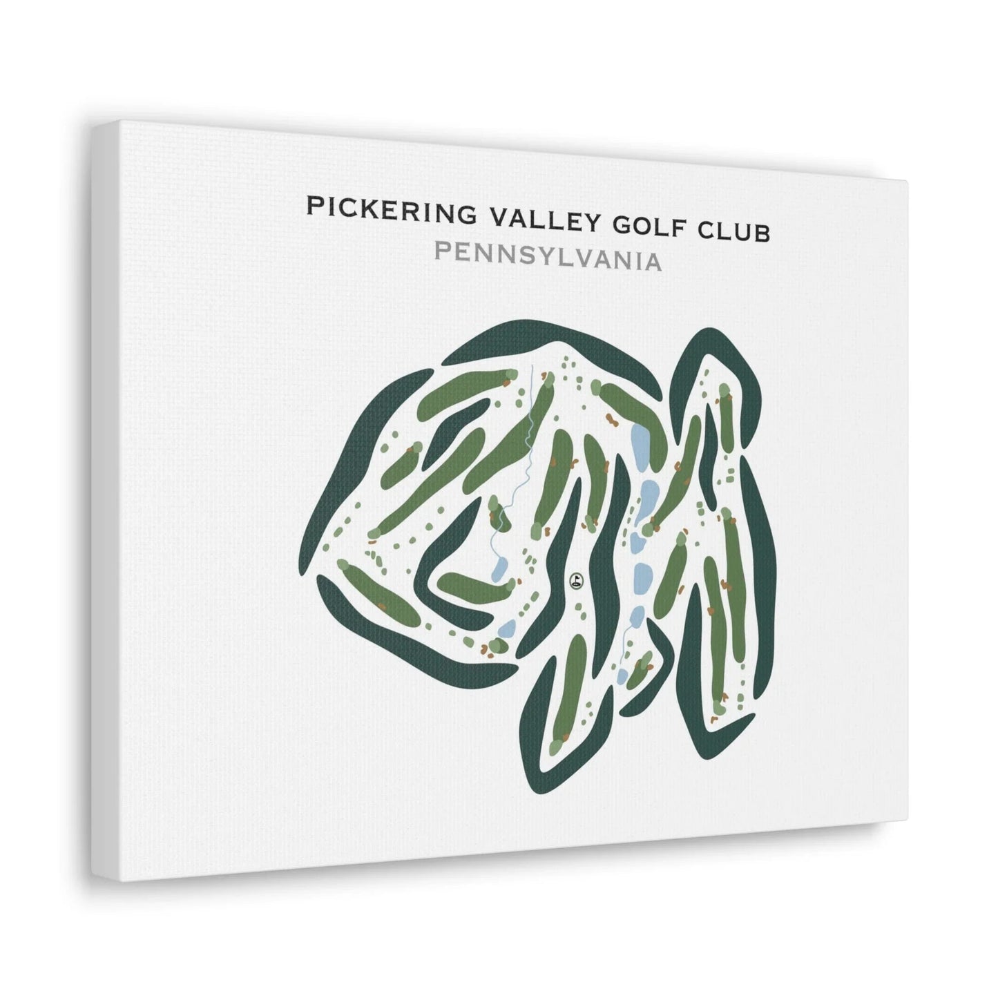 Pickering Valley Golf Club, Pennsylvania - Printed Golf Courses