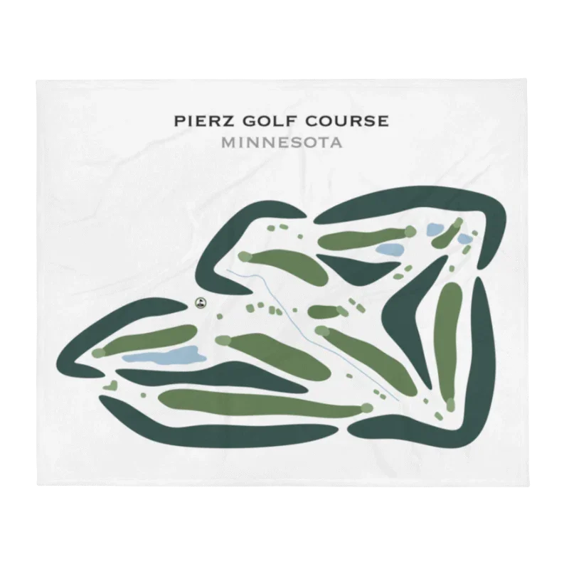 Pierz Golf Course, Minnesota - Printed Golf Courses