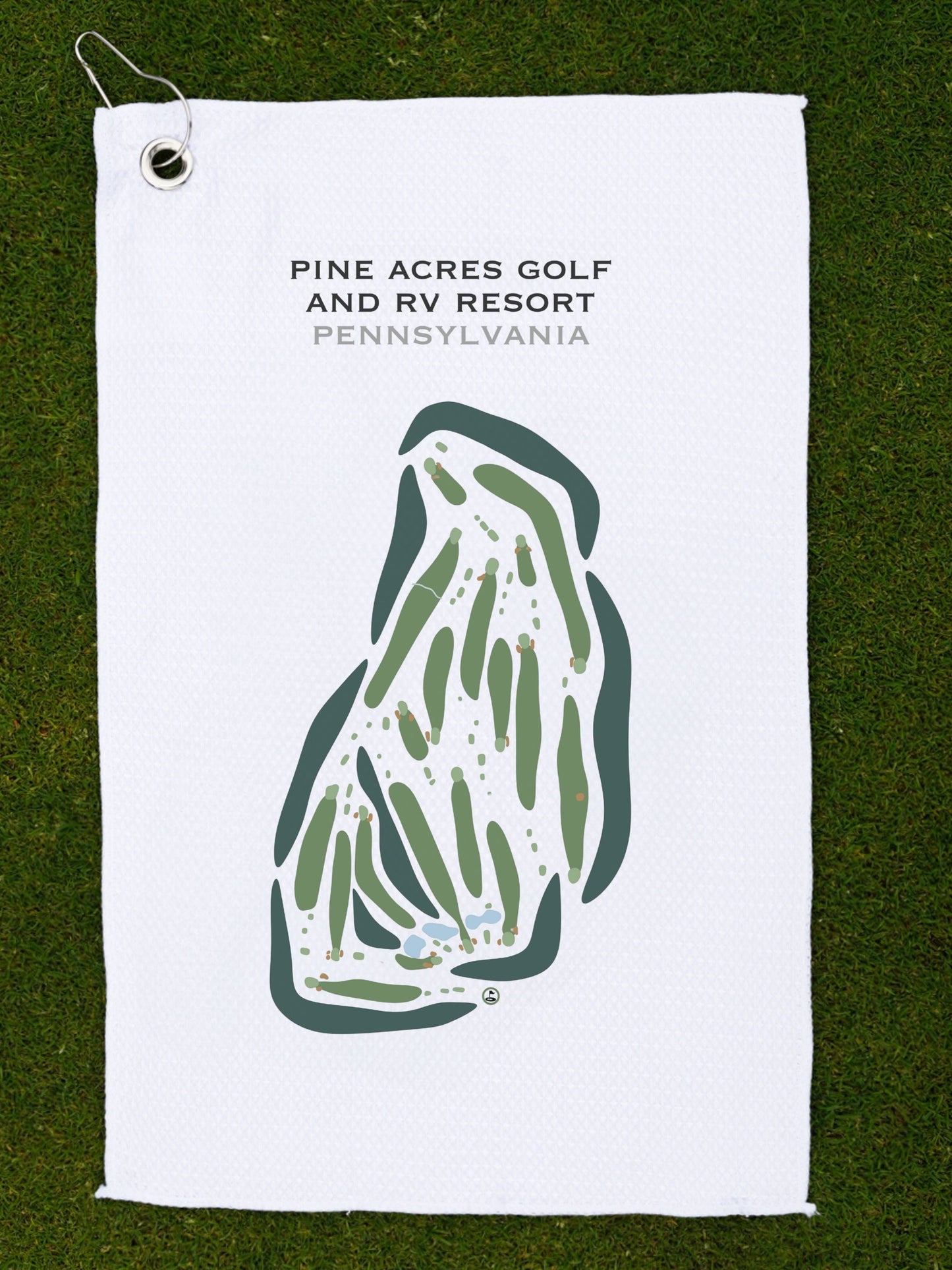 Pine Acres Golf & RV Resort, Pennsylvania - Printed Golf Courses