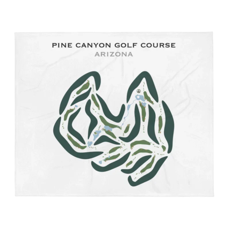 Pine Canyon Golf Course, Arizona - Printed Golf Courses