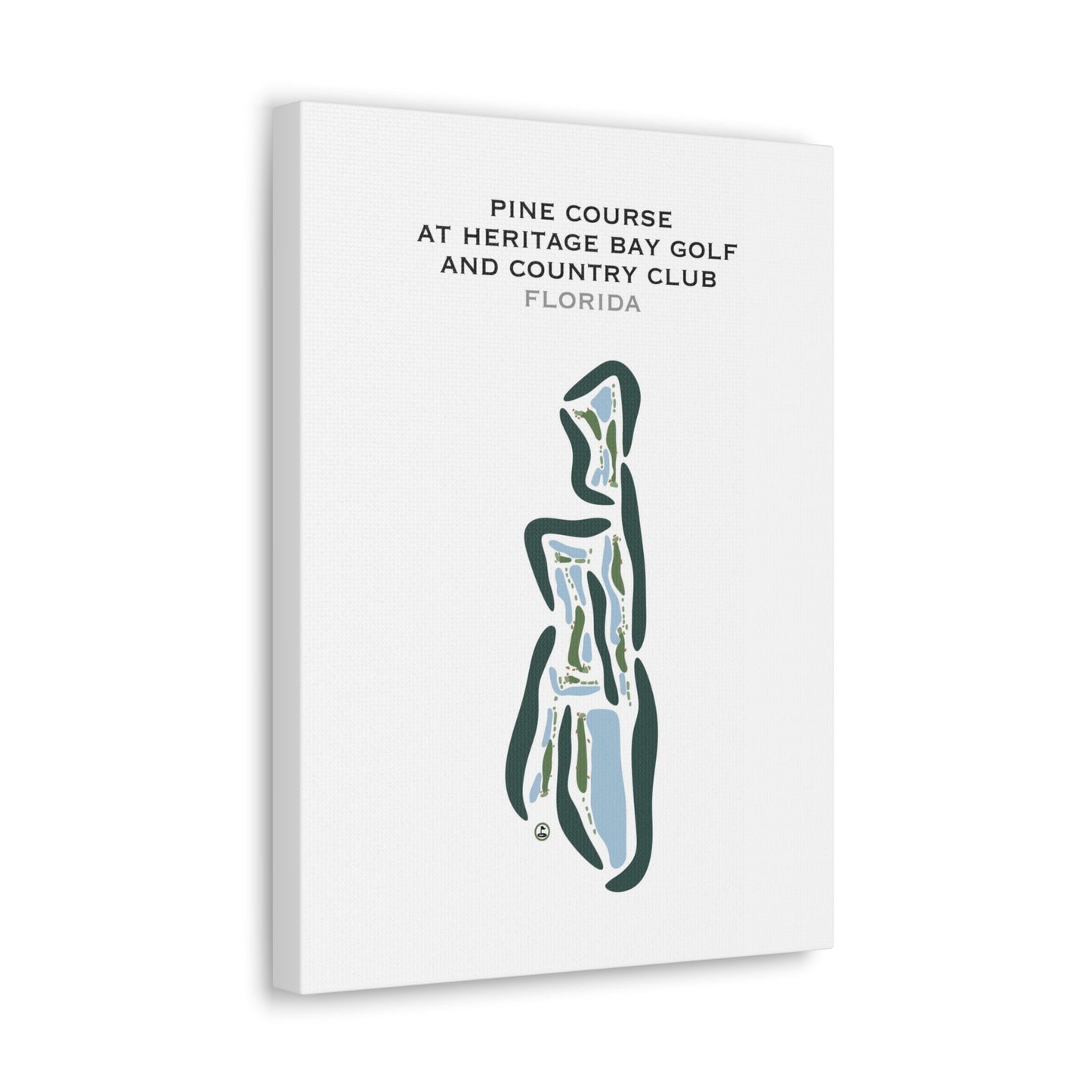 Pine Course at Heritage Bay Golf and Country Club, Florida - Printed Golf Courses