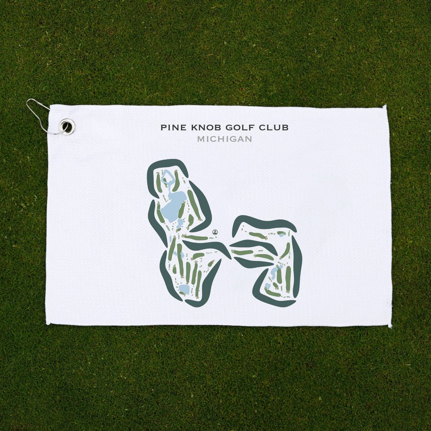 Pine Knob Golf Club, Michigan - Printed Golf Courses