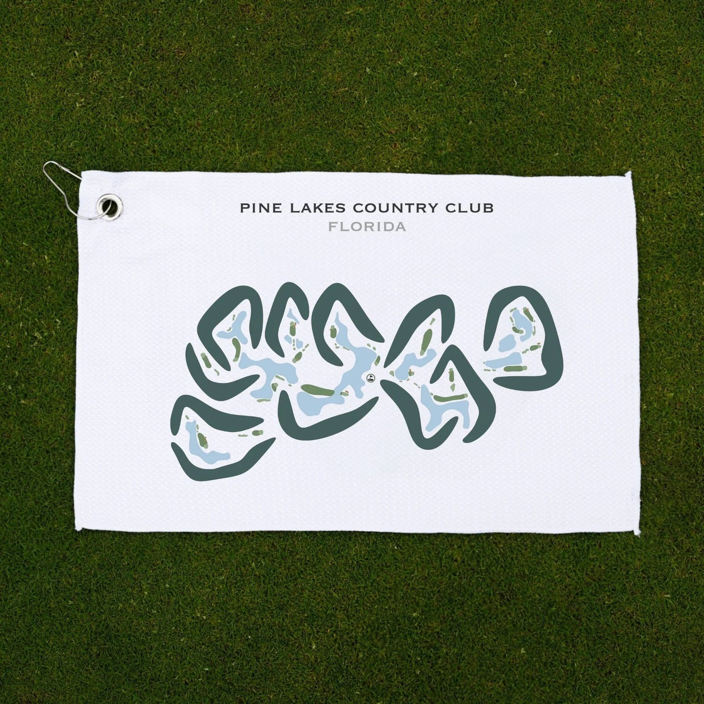 Pine Lakes Country Club, Florida - Printed Golf Courses