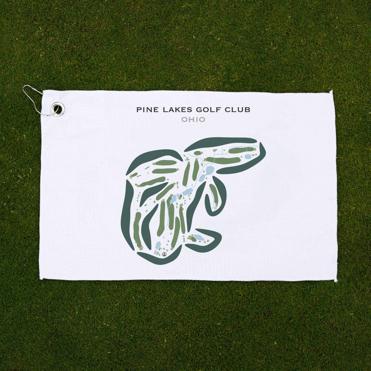 Pine Lakes Golf Club, Ohio - Printed Golf Courses