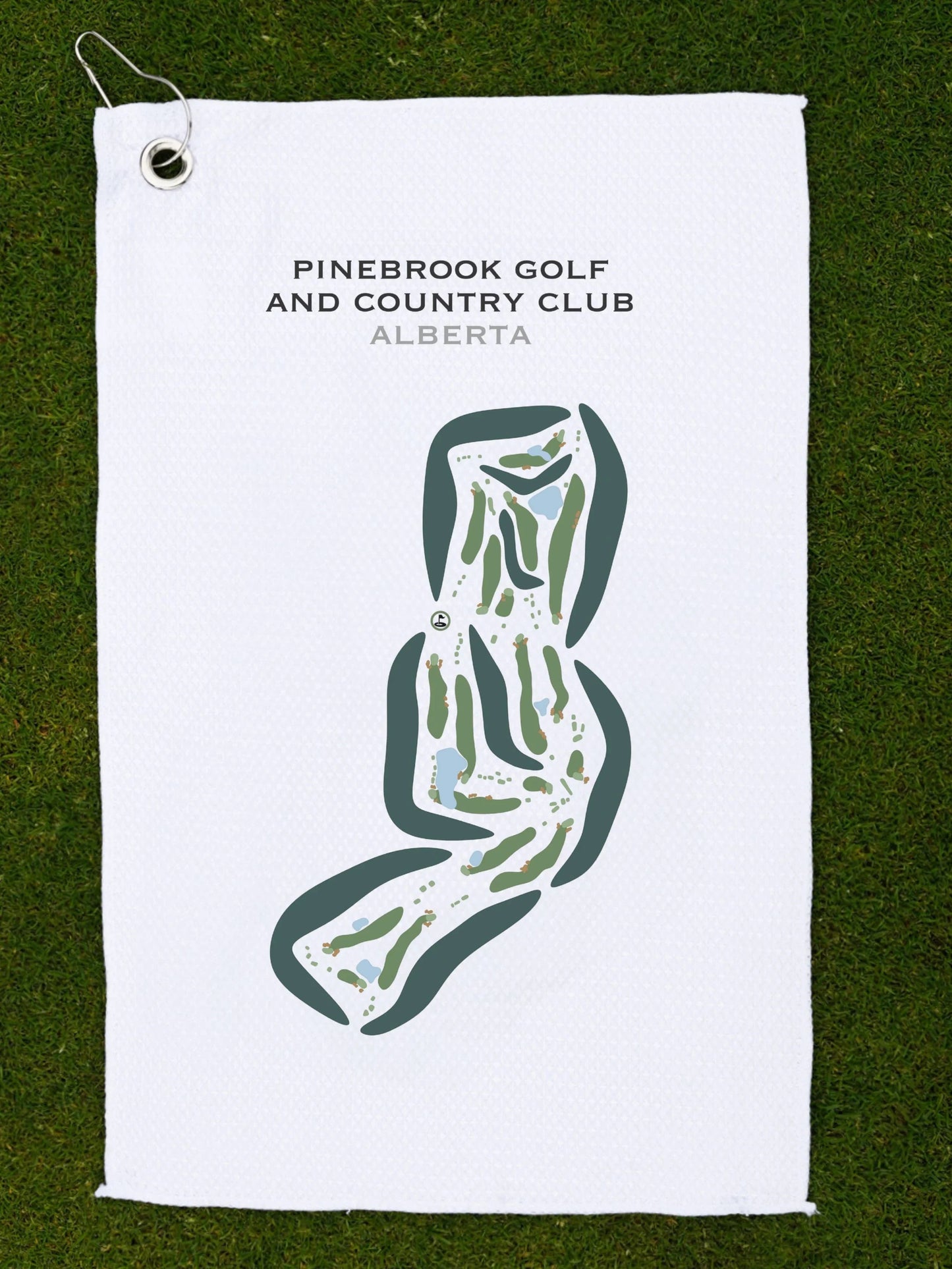 Pinebrook Golf & Country Club, Alberta, Canada - Printed Golf Courses