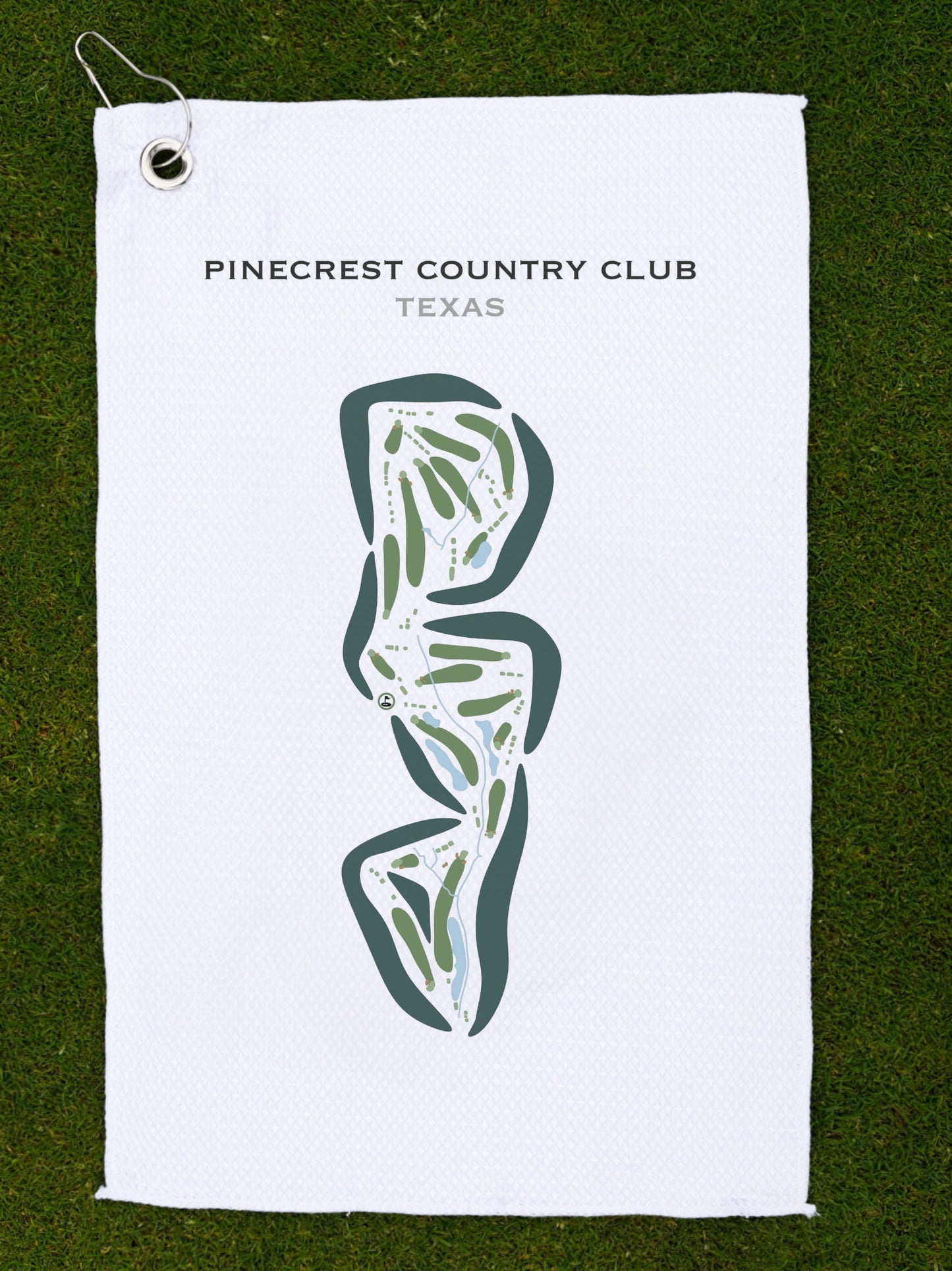 Pinecrest Country Club, Texas - Printed Golf Courses
