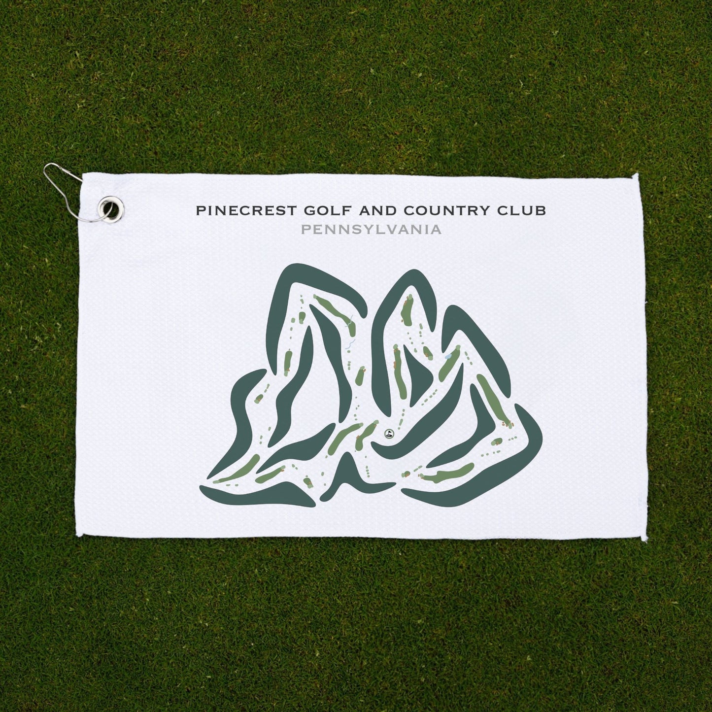 Pinecrest Lake Golf & Country Club, Pennsylvania - Printed Golf Courses
