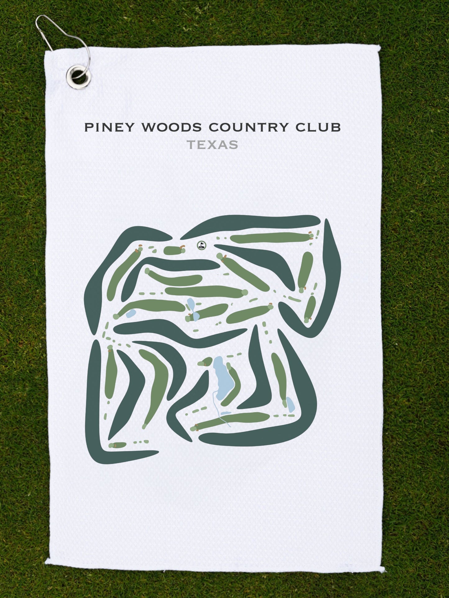 Piney Woods Country Club, Texas - Printed Golf Courses