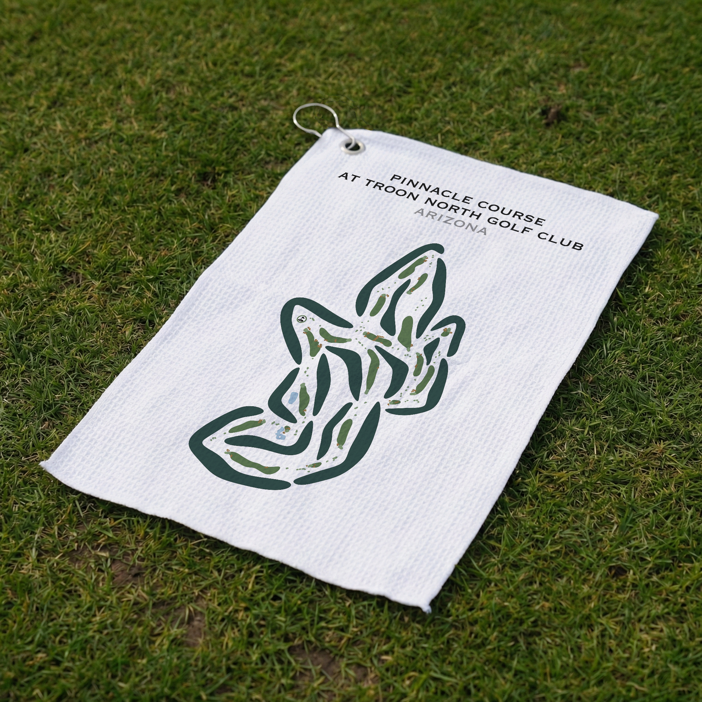 Pinnacle Course at Troon North Golf Club, Arizona - Printed Golf Courses