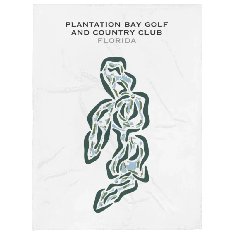 Plantation Bay Golf & Country Club, Florida  - Printed Golf Courses