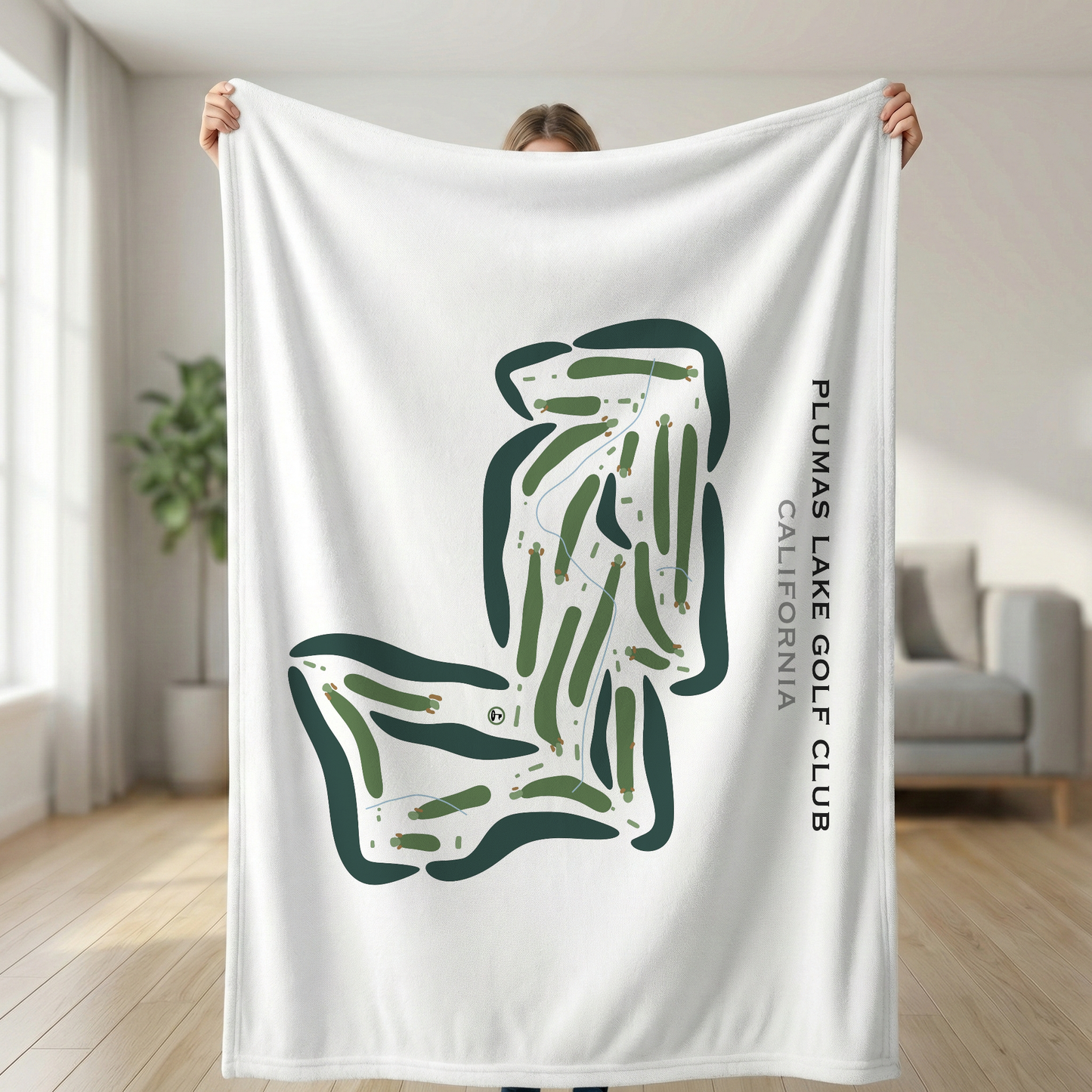 Plumas Lake Golf Club, California - Printed Golf Courses