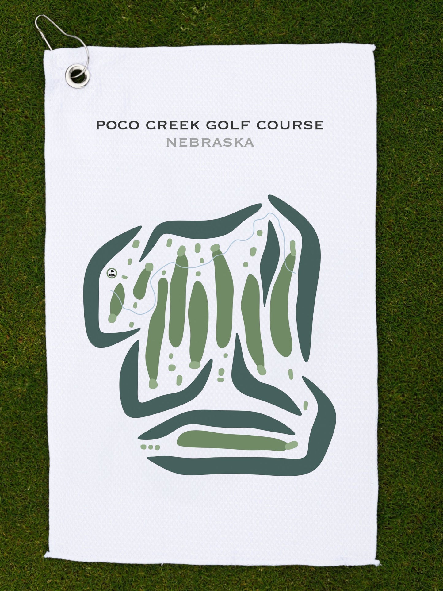 Poco Creek Golf Course, Nebraska - Printed Golf Courses