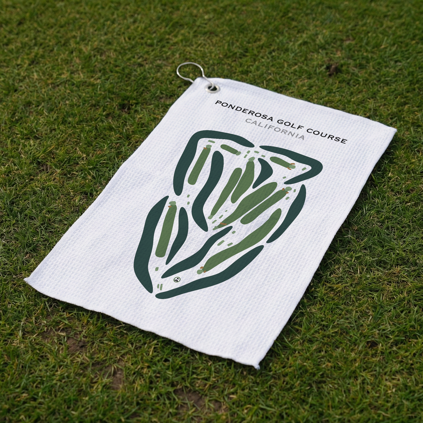 Ponderosa Golf Course, California - Printed Golf Courses