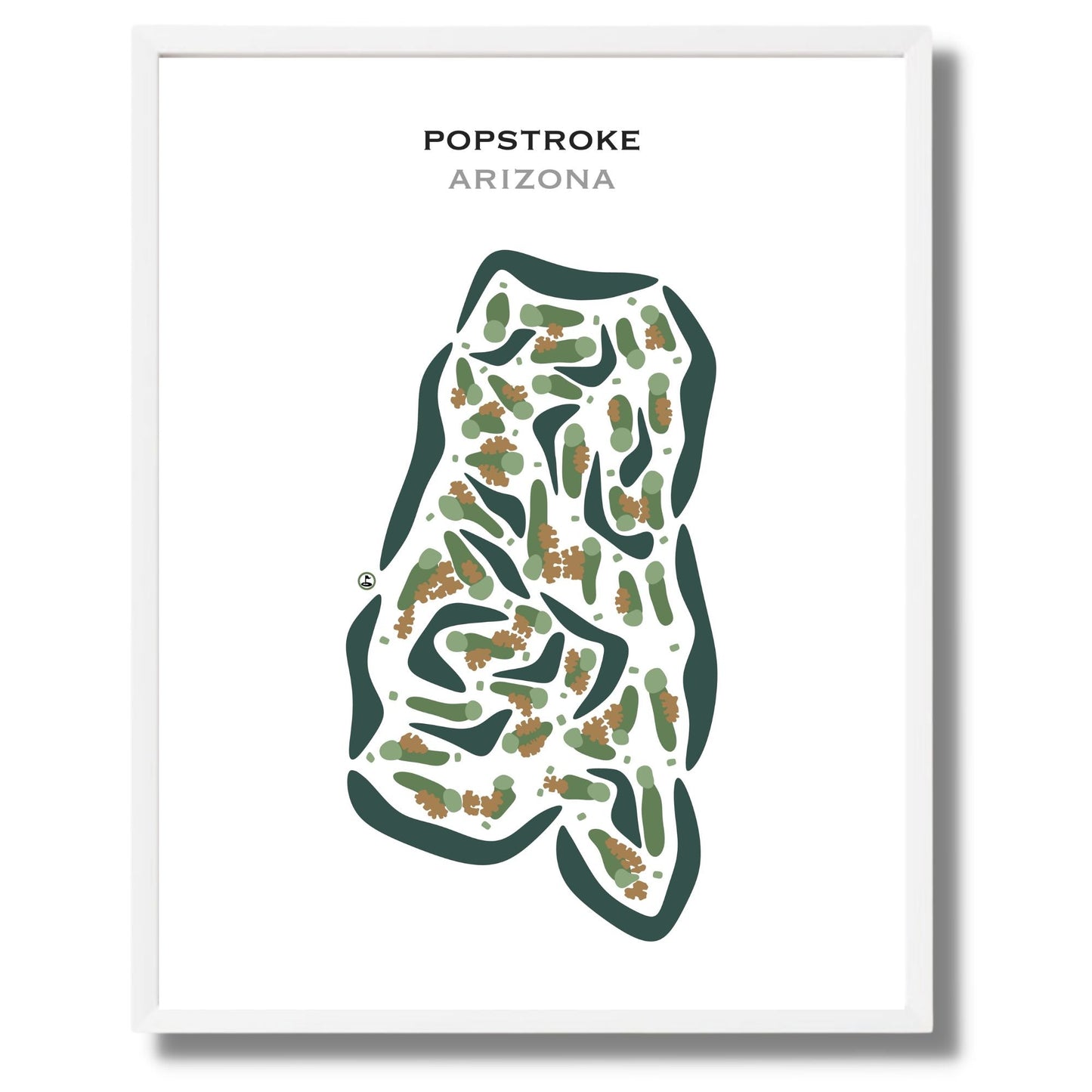 PopStroke, Arizona - Printed Golf Courses