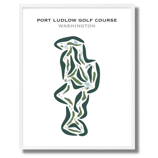Port Ludlow Golf Course, Washington - Printed Golf Courses
